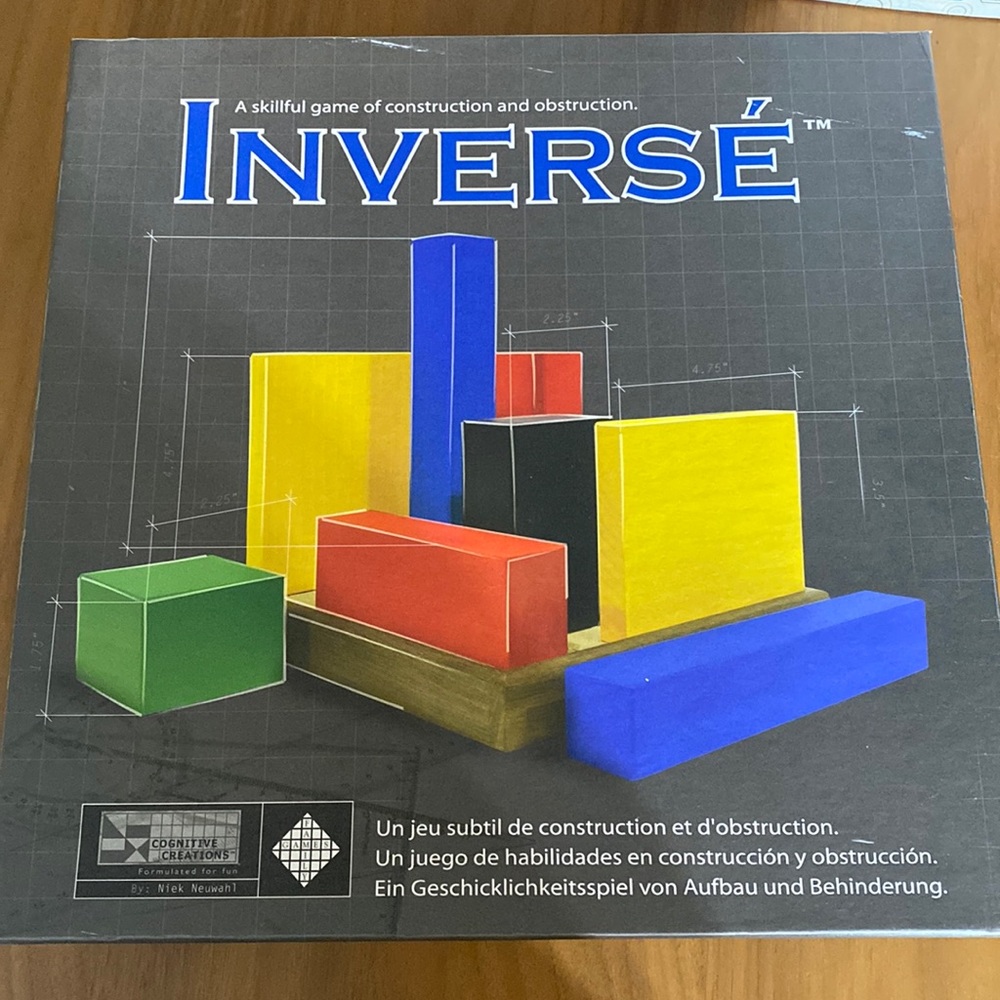 Inverse- a game or construction and obstruction